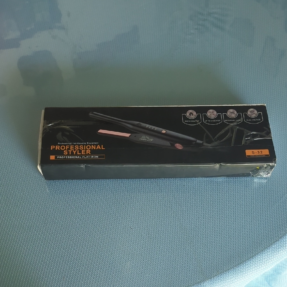 Professional Hair Styler with Pink Accents